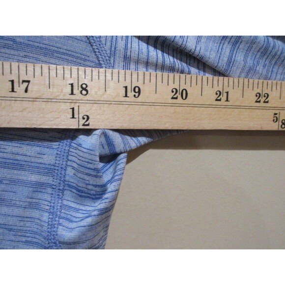 Nike Pro Dri-Fit Men Med Blue Logo Pullover Longsleeved - Picture 4 of 5